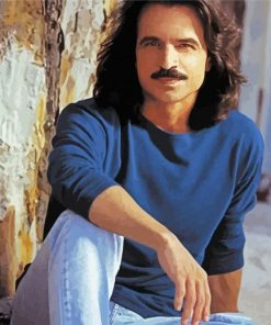 Vintage Yanni paint by numbers