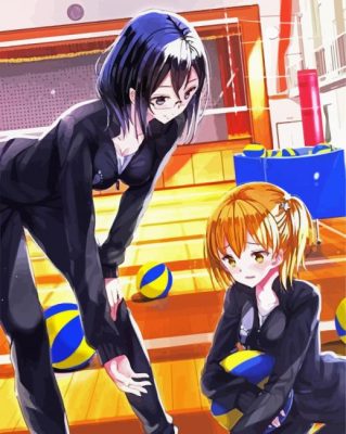Haikyu Volleyball Anime paint by numbers
