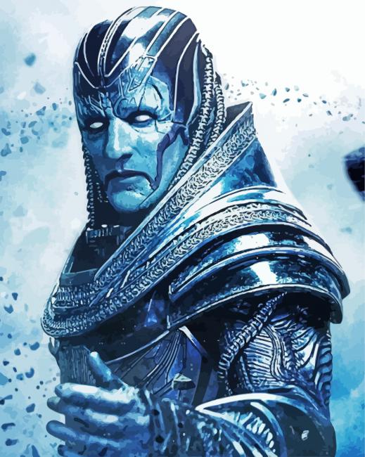 X Men Apocalypse piant by numbers