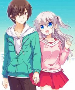 Yuu Otosaka And Nao Tomori paint by numbers