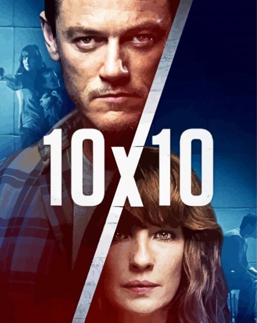 10x10 Movie Poster paint by numbers