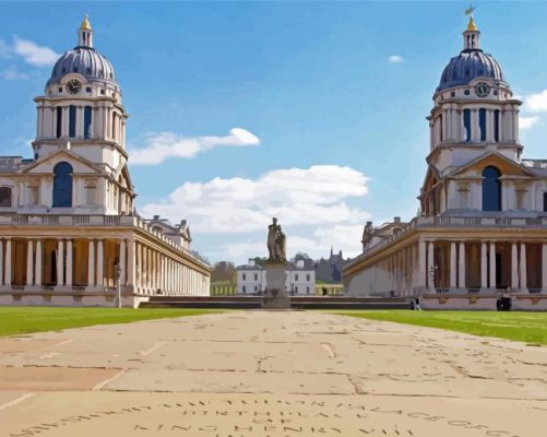 Aesthetic Bourse University Of Greenwich paint by numbers