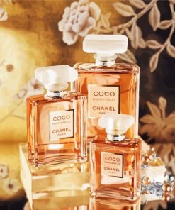 Aesthetics Chanel Perfume Bottles paint by numbers