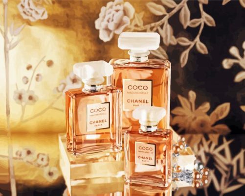 Aesthetics Chanel Perfume Bottles paint by numbers