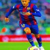 The Player Neymar Jr paint by numbers