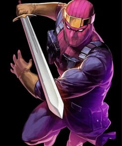 Baron Zemo Art paint by numbers