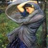 Borée By John William Waterhouse paint by numbers