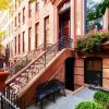 Aesthetics Brownstone Buildings paint by numbers