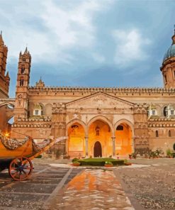 Cattedrale Di Palermo paint by numbers