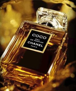 Coco Chanel Perfume paint by numbers