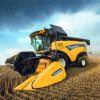 Combine Harvester Vehicle paint by numbers