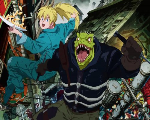 Dorohedoro Manga Characters paint by numbers