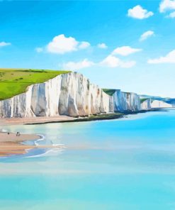 White Cliffs Of Dover paint by numbers