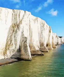 Seven Sisters Cliffs paint by numbers