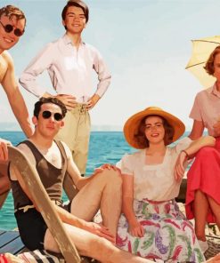 The Durrells Series Characters paint by numbers