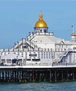 Aesthetic Eastbourne Pier paint by numbers