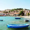 Boats In Lake Ohrid paint by numbers