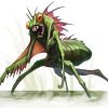 Fantasy Green Mantis paint by numbers