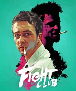 Fight Club Illustration paint by numbers