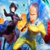 Saitama And Fubuki paint by numbers