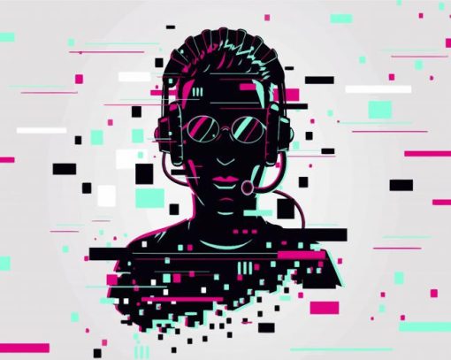 Gamer Illustration paint by numbers