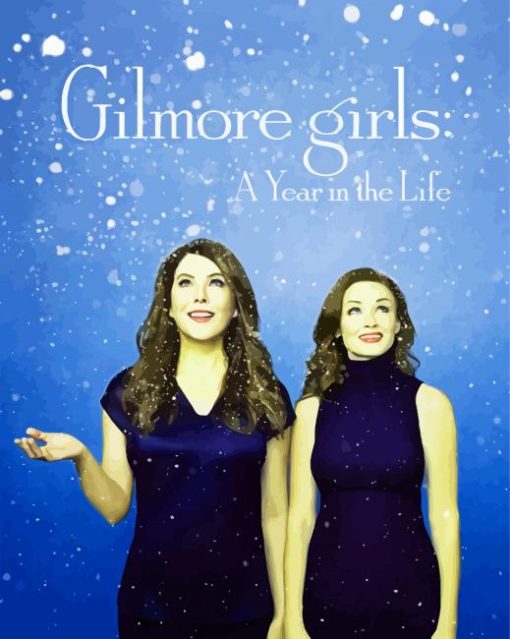Gilmore Girls Poster paint by numbers