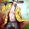 Goro Majima Art paint by numbers