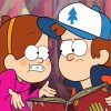 Gravity Falls Animated Serie paint by numbers