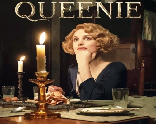 Queenie Goldstein Character paint by numbers