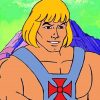 He Man Character paint by numbers