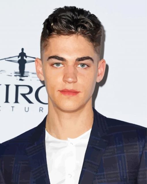 Hero Fiennes Tiffin paint by numbers