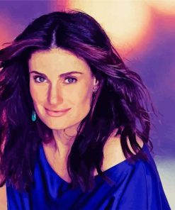 Idina Kim Menzel paint by numbers