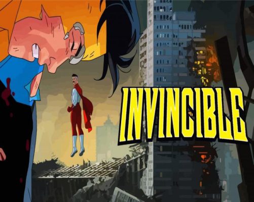 Invincible Animations paint by numbers