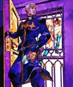 Enrico Pucci Japanese Anime paint by numbers