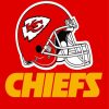 Kansas City Chiefs Helmet paint by numbers