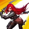 Warrior Katarina paint by numbers