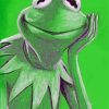 Kermit The Frog Muppet paint by numbers