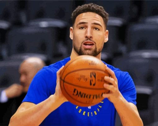 Aesthetic Klay Thompson paint by numbers