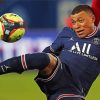 Kylian Mbappé Cool Footballer paint by numbers