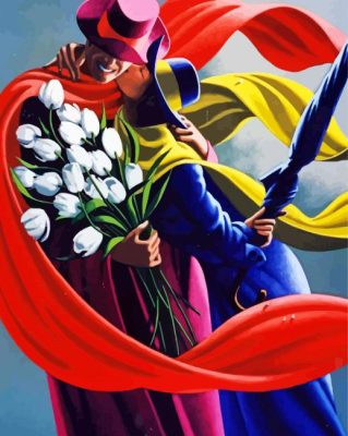 L'amour By Claude Theberge paint by numbers