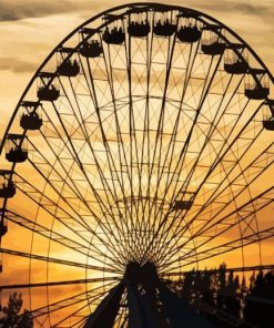 La Grande Roue De Montréal paint by numbers