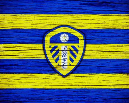 Leeds United Football Logo Paint by numbers