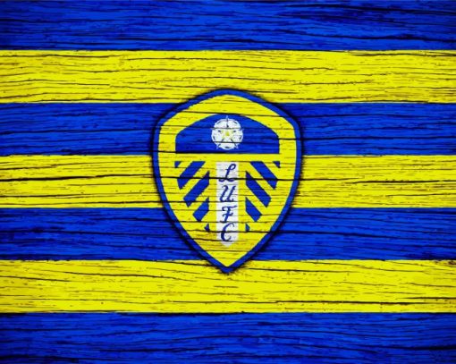 Leeds United Football Logo Paint by numbers