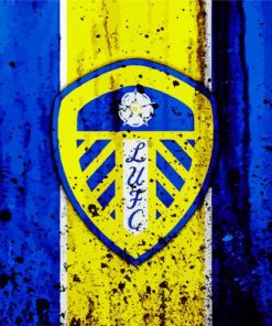 Leeds United Logo Art paint by numbers