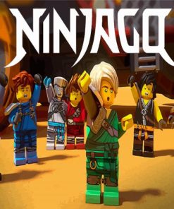 Ninjago Animation Characters paint by numbers