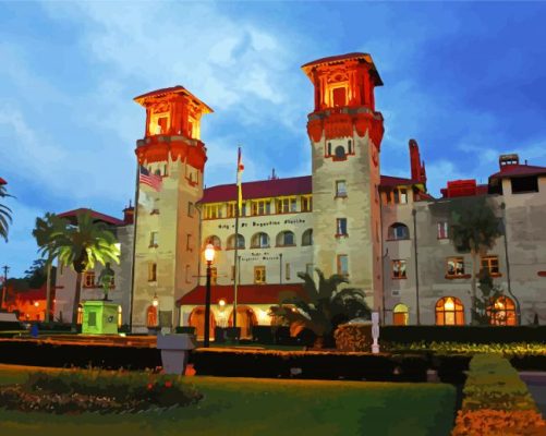 Lightner Museum Building paint by numbers