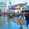 London In The Rain paint by numbers