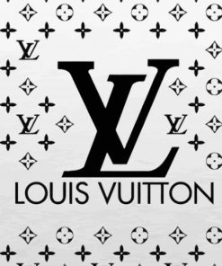 Louis Vuitton Logo paint by numbers