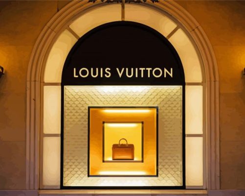 Louis Vuitton Stone paint by numbers