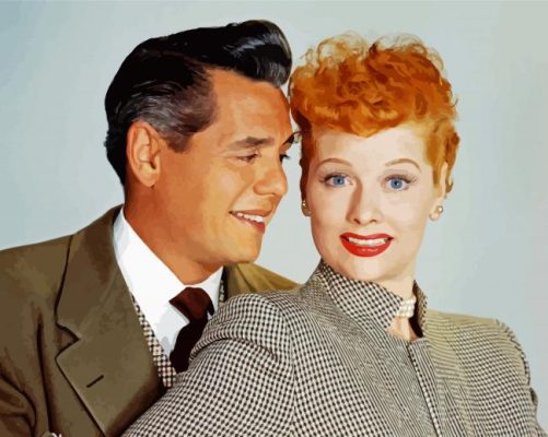 Lucy And Ricky Paint by numbers